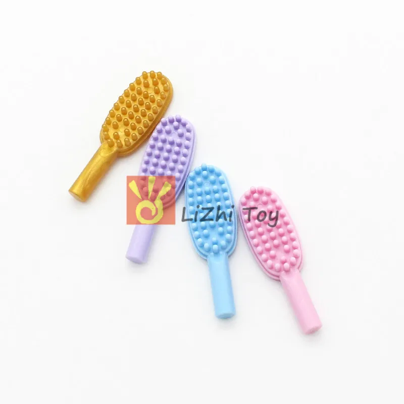 

Assembles Particles Brick 3852b Figure Utensil Hairbrush with Short Handle Building Blocks DIY Construction Classic Brand Toys