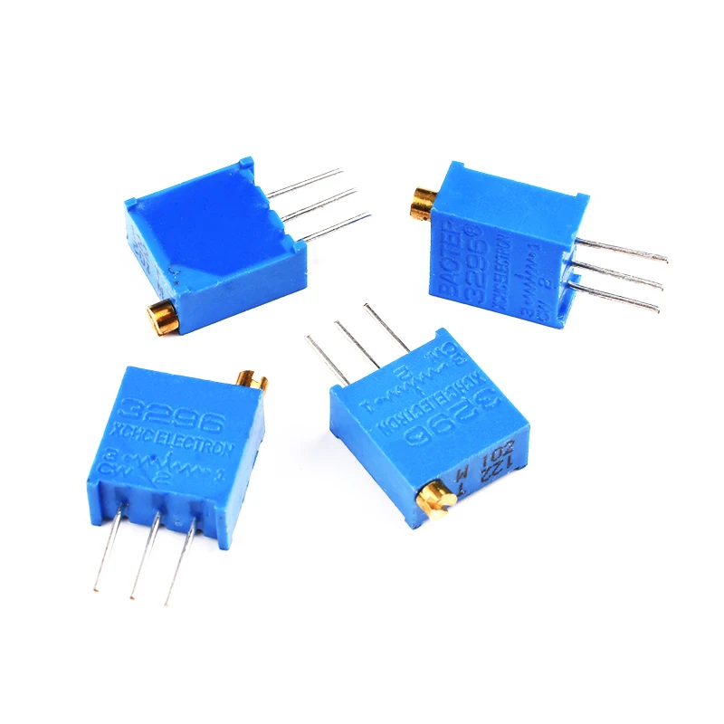 Imagem -06 - Ohm Multiturn Trimmer Potenciômetro Resistor Variável de Alta Precisão 3296w 50 100 200 500 1k 2k 5k 10k 20k 50k 100k 200k 500k 1m