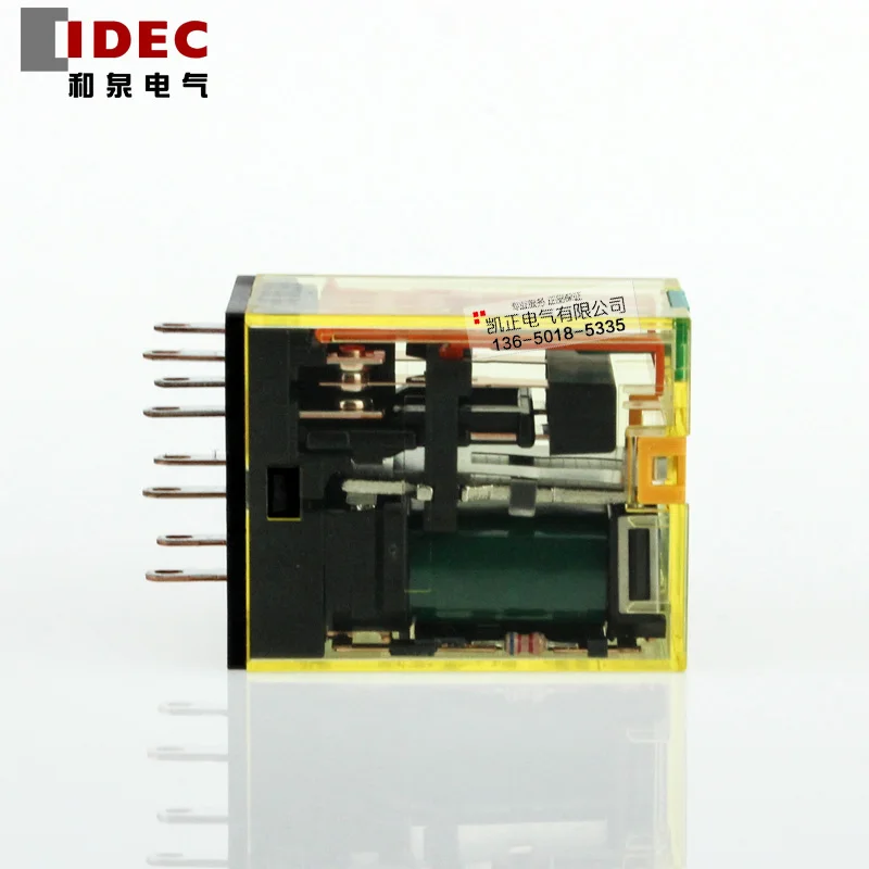 Imagem -03 - Idec Relé Ru2s-d24 Ru2s-a220 Dois Aberto e Dois Fechado Dc24v Ac220v Peças