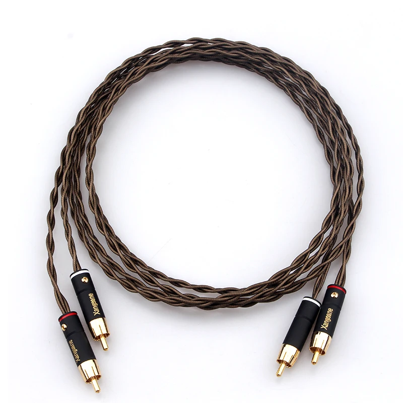 

Кабель hifi посеребренный штекер-штекер rca к rca кабель hifi кабель для сигнала подключения аудио кабель с двойным лотосом