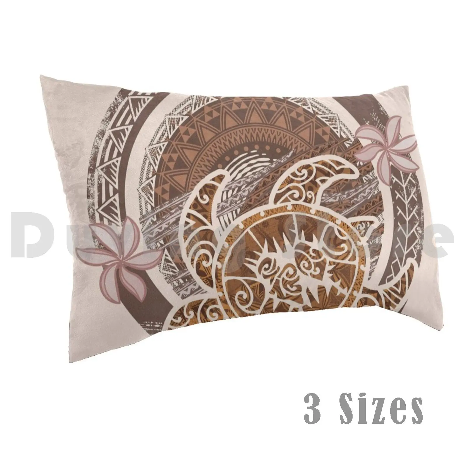 

Vintage Circular Samoan Turtle Dive Pillow Case Printed 35x50 Turtle Watching Samoan Turtle Turtle Drawing