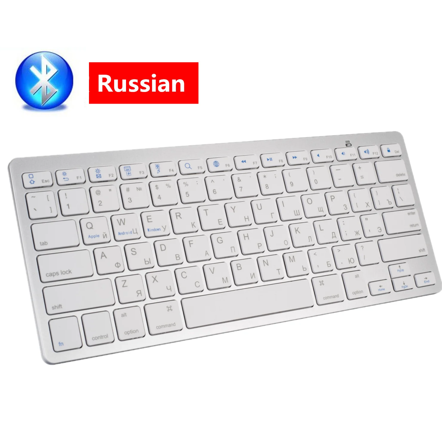 

Ультратонкая Беспроводная Bluetooth-клавиатура для iPad/Windows IOS/MAC/Android