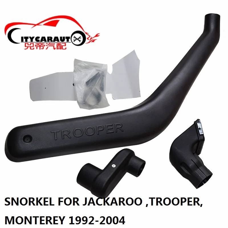 SNORKEL KIT FOR ISUZU JACKROO TROOPER MONTEREY Air Intake LLDPE Snorkel Kit Set FIT FOR I-SUZU JACKAROO TROOPER MONTEREY 1992-04