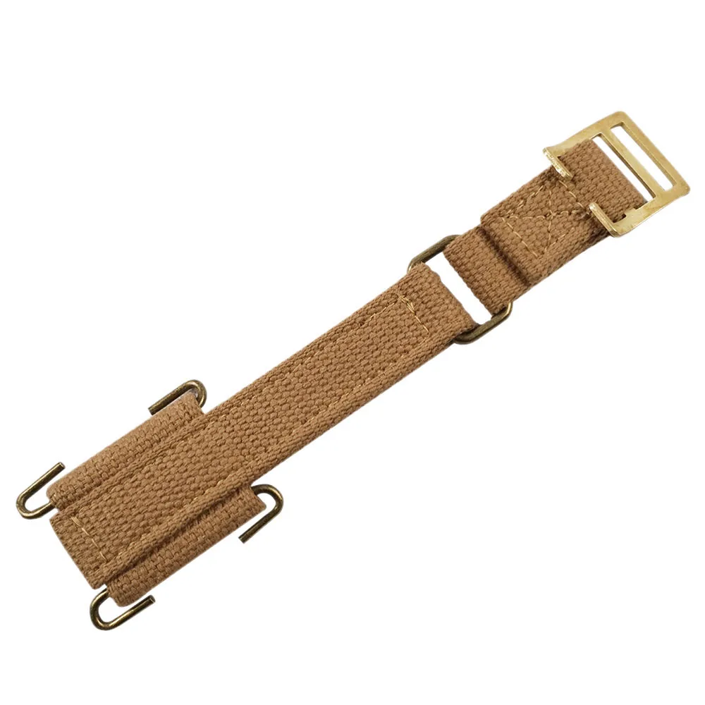 

WWII WW2 UK BRITISH OFFICER P37 BRACE EXTENSIONS BAG ACCESSORY COHESIVE BELT CONNECT STRAP