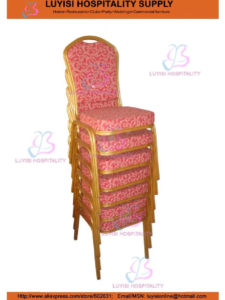 Comfortable Stacking Aluminum Banquet Chair