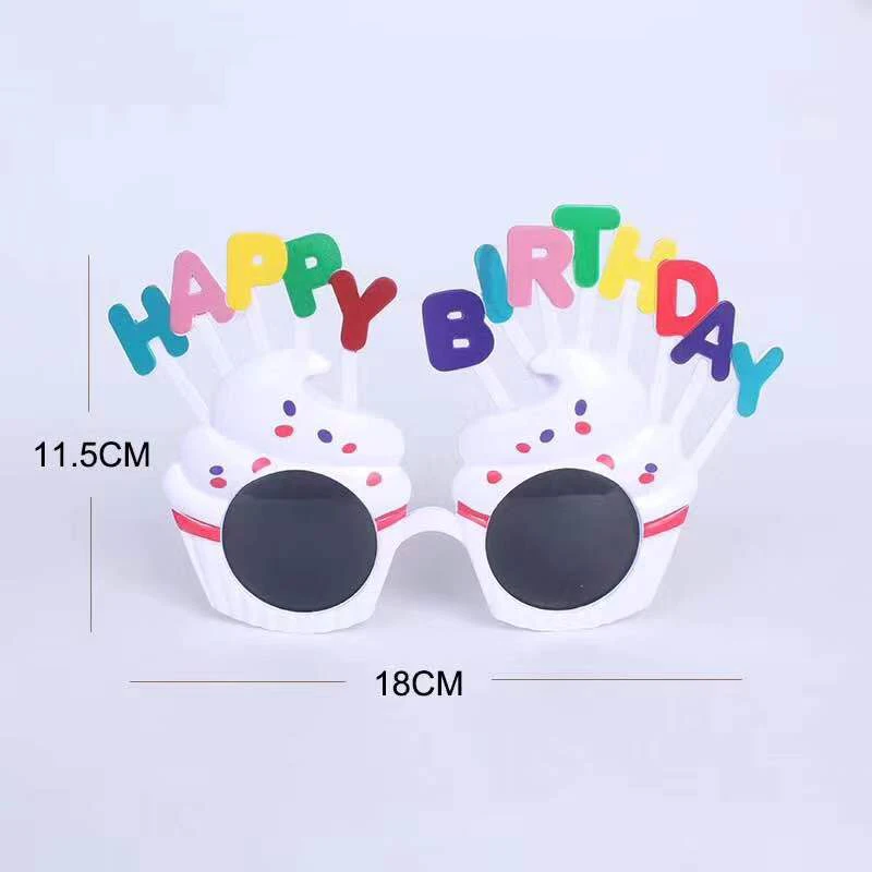 6pcs/lot Child Birthday Gift Plastic Glasses For Funny Party Concert Play With Friends Novelty Funny Gifts 2020 New Hot Sale