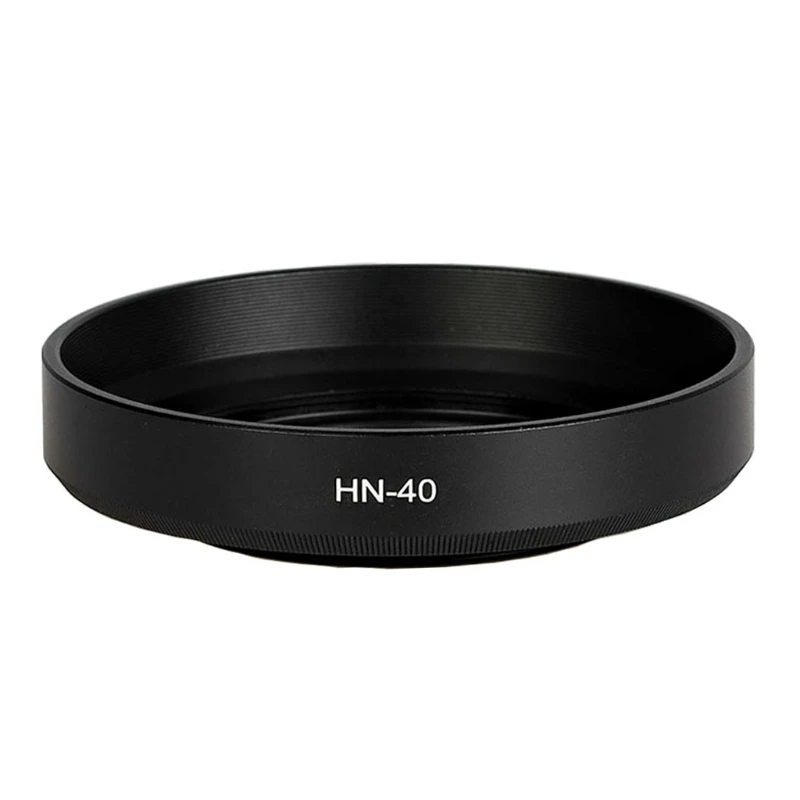 HN40 Metal Screw Mount Lens Hood for -Nikon Mount Z50 16-50mm 3.5-6.3VR , 46mm Filter Lens Compatible