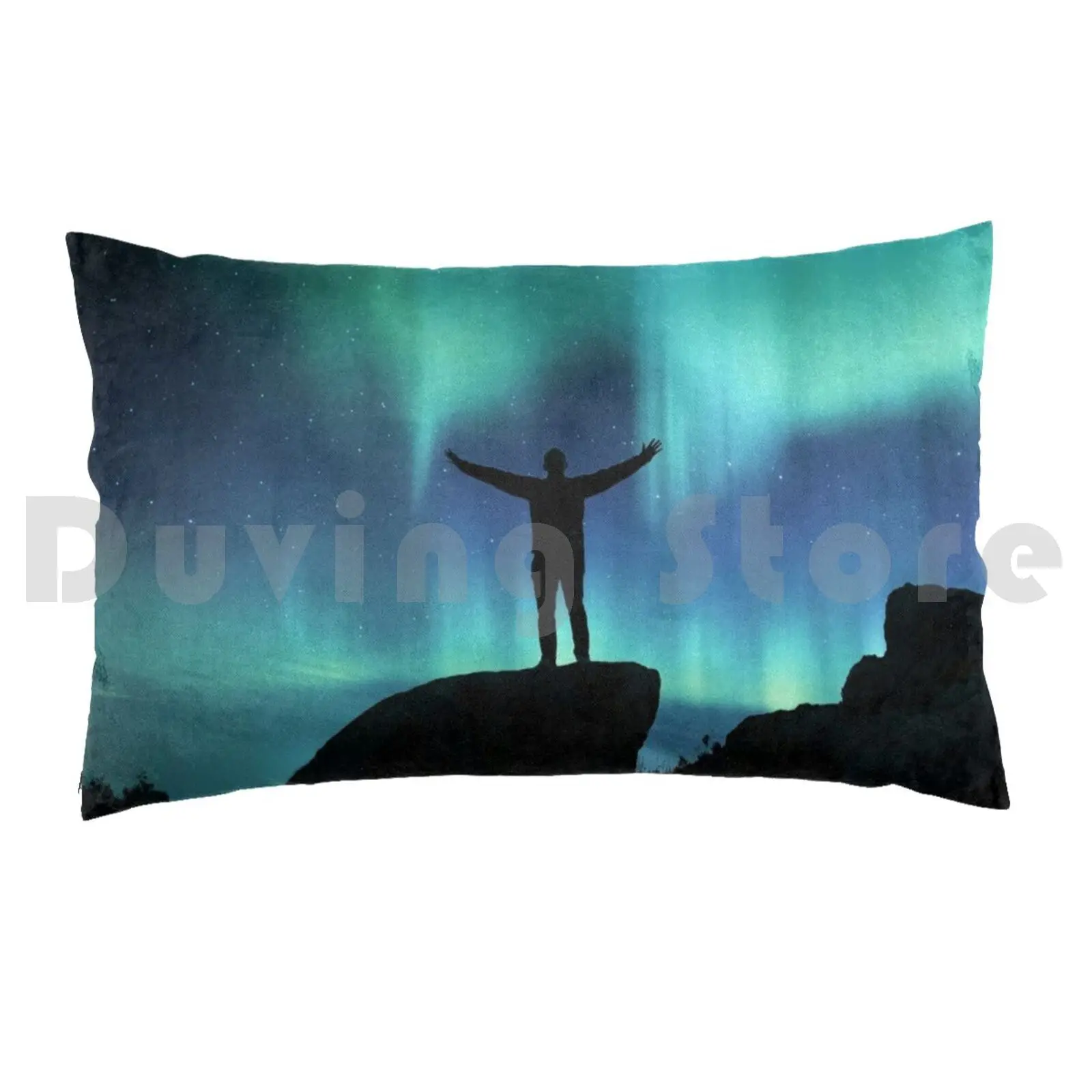 Boreal Pillow Case Printed 35x50 Boreal Aurora Borealis Aurora Borealis Polar Lights