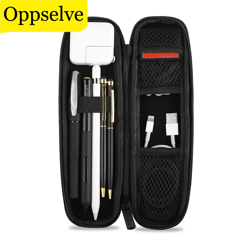 Oppselve Portable Shockproof Case for Apple Pencil iPad Pro 11 12.9 10.5 Mini Pencil Carrying Case Bag Pouch Holder Accessories