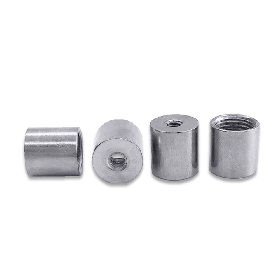 2pcs Round Female Inner Thread M10x1 To Inner Thread M8 M6 M4 Adapter Nut Variable Diameter Screw Fine Thread