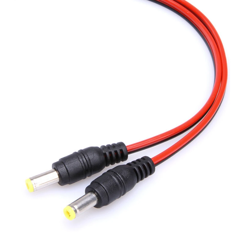 DC Power Pigtail Cable Male Female CONNECTOR DC Cable 12V 5A DC Power Plug untuk CCTV Security Camera dan Lighting Power Adapter