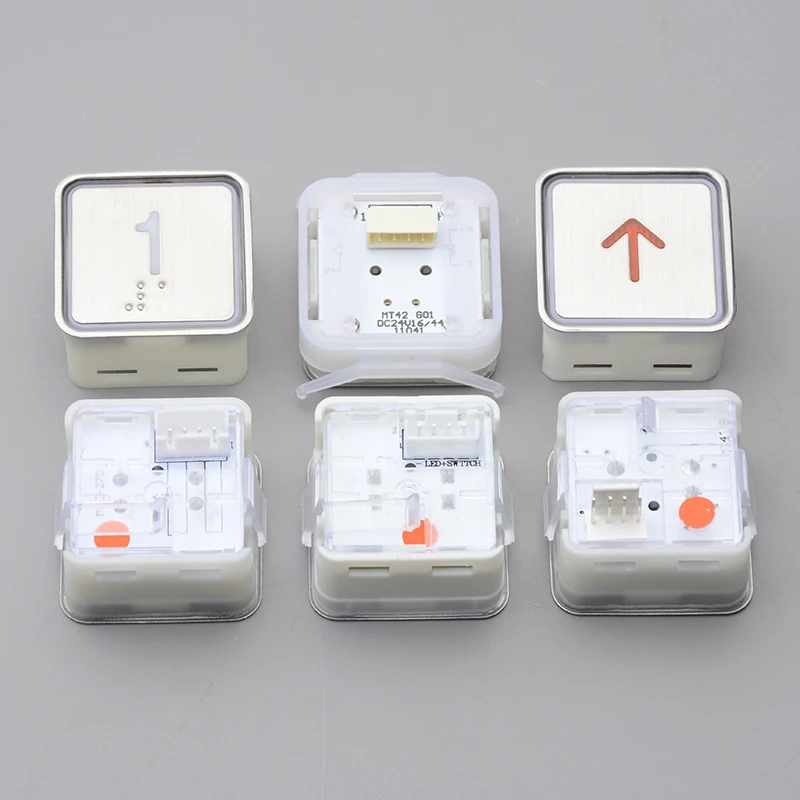 

5pcs MT42 MTD270 Elevator Button A4N11286 Square Universal Lift Accessories