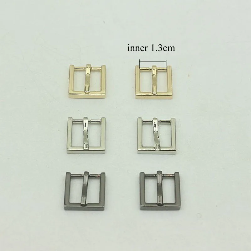 

30pcs 13mm Metal Tri-Glide Buckle Pin Clasp Adjust Alloy Waist Buckles DIY Clothing Ring Adjustment Slider Hook Button