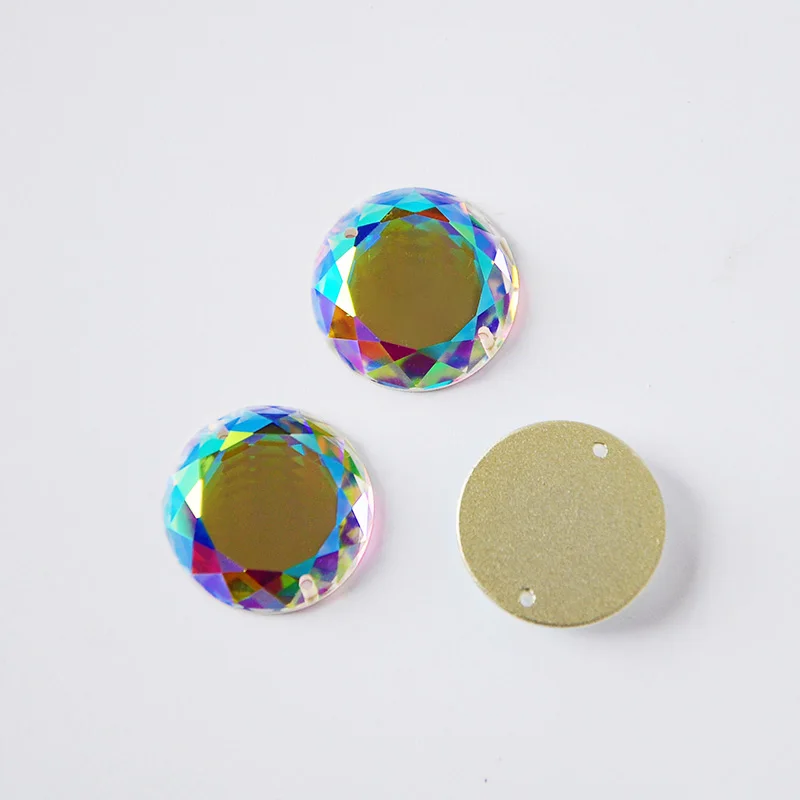 

2010TH AB Strass Glitter Crystals Sew On Rhinestones Flatback For Crafts Flatback DIY Garment Decorations Sewing Accessories