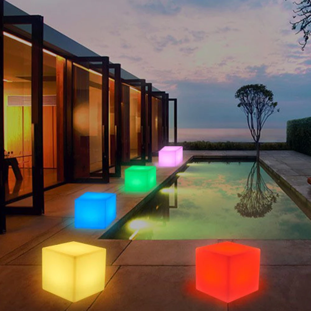 LED Luminous Night Light Remote Control Atmosphere Lamp for Coffee Shop Bar Garden Outdoor - Adjustable Coffee Shop Lighting