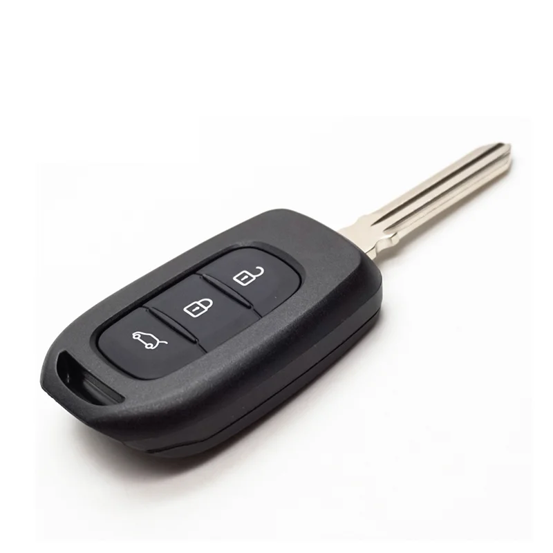 Replacement Remote Key Shell For Renault 2/3 Buttons Sandero Dacia Logan Lodgy Dokker Duster Trafic Clio Master Car Accessories