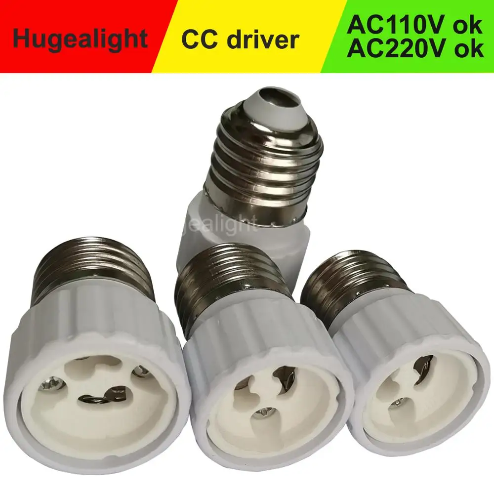 3pcs/lot Light Bulb Adapter Converter LED E27 To GU10 Socket Material lamp Holder Converters Socket Adapter light Bulb Base Type