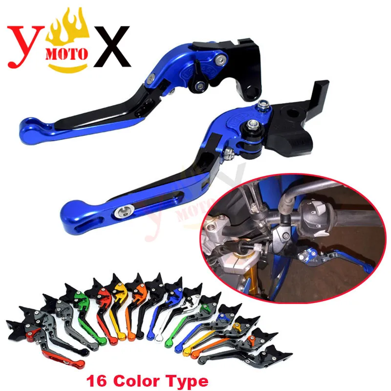 

Folding Brake Clutch Levers For Kawasaki ZX7R ZX7RR 89-03 ZX9 94-97 ZX1100 ZX-11 90-01 ZRX1100/1200 99-07 ZZR1200 02-15 ZG1000