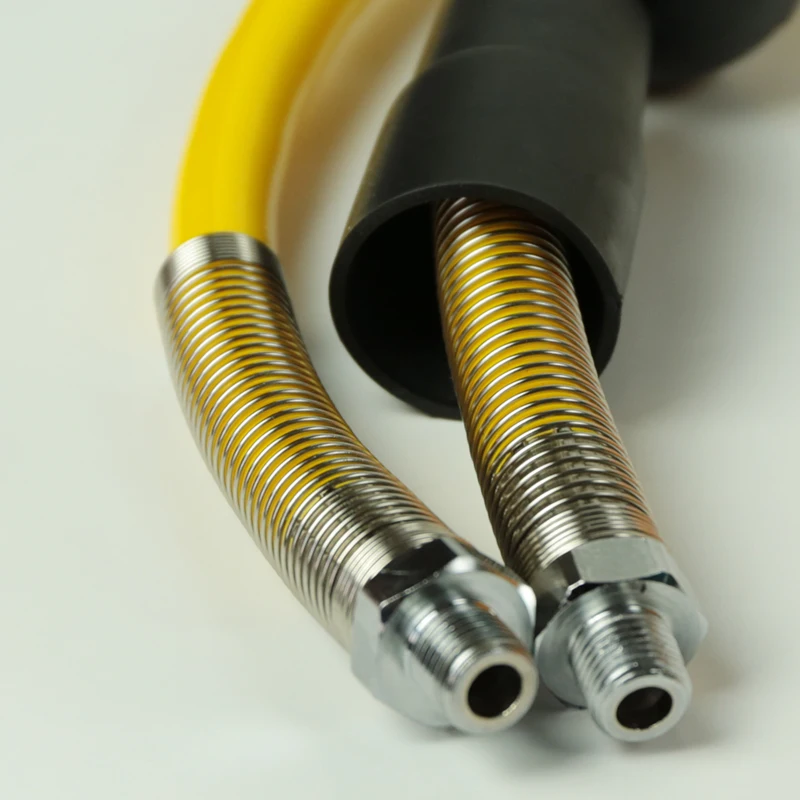 Tubo de tambor de aire retráctil automático, carrete de manguera retráctil automático, reparación de automóviles, PVC, 10 metros de longitud, GQ100C