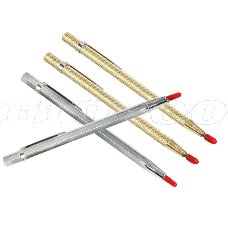 Diamond Glass Cutter Carbide Scriber Hard Metal Tile Cutting Machine Lettering Pen Engraver Glass Knife Scriber Cutting Tool