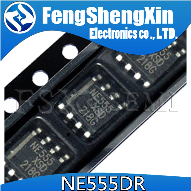 1000pcs/lot New NE555DR NE555 PRECISION TIMERS IC SOP-8