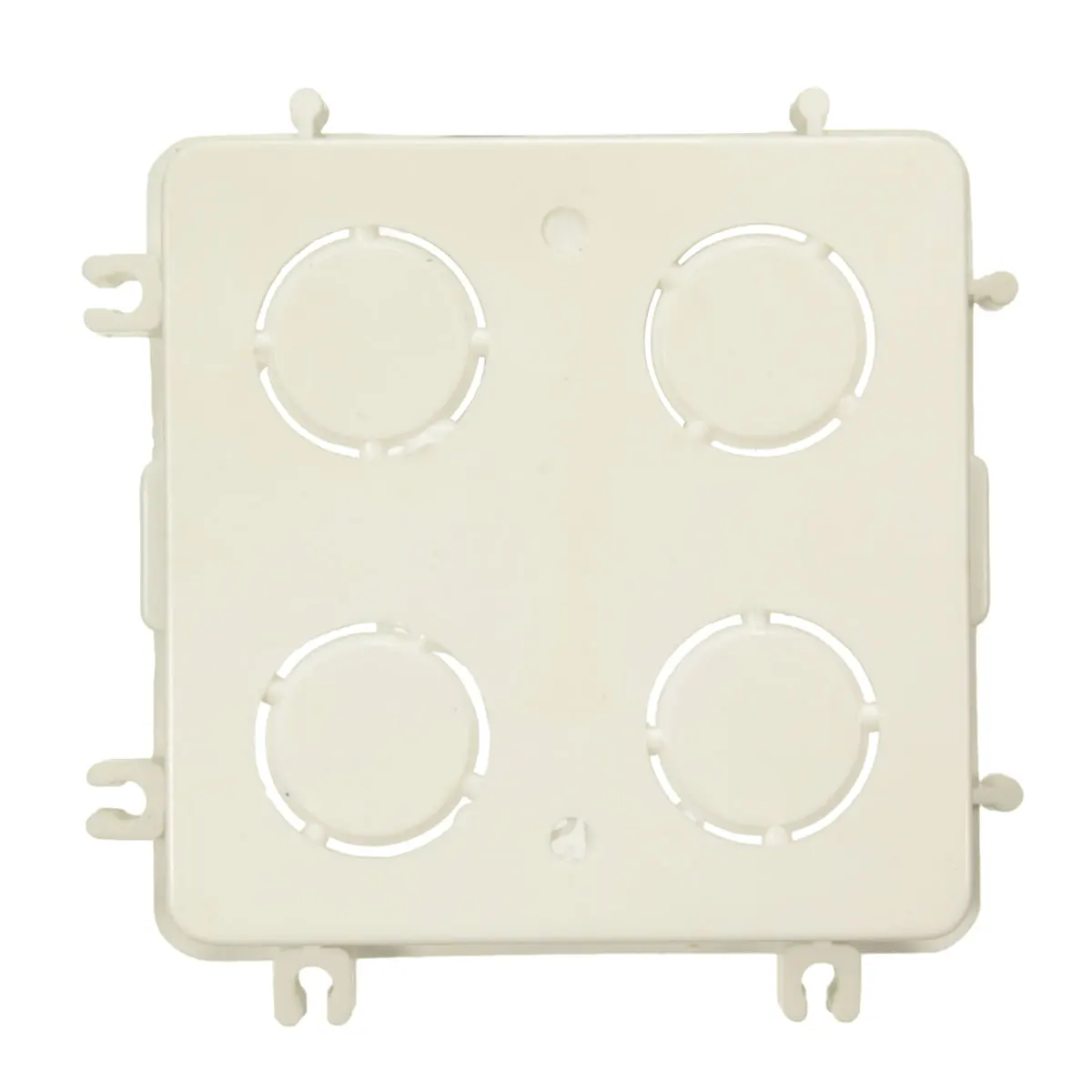 86*86mm Cassette Universal White Wall Mounting Box for Wall Switch and Plastic Enclosure Socket Back Box Outlet 86mm