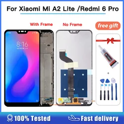 5.84 ''originale per Xiaomi Mi A2 Lite LCD Display Display Touch Screen Digitizer sostituzione per Xiaomi Redmi 6 Pro LCD