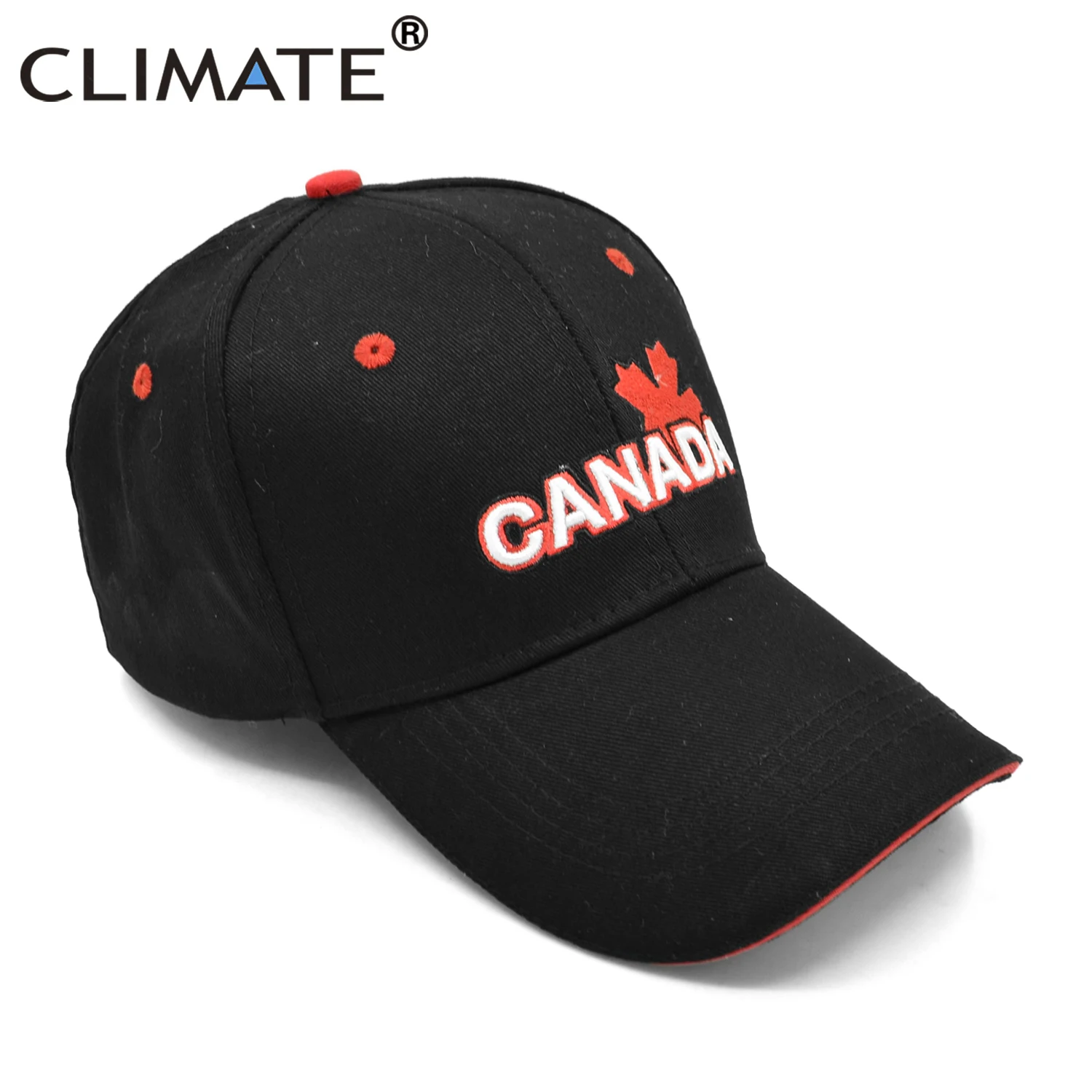 CLIMATE Canada Trucker Baseball Cap Maple Leaf Canada Flag Cap Dad Hat for Men Cotton Trucker Caps Baseball Caps Hat