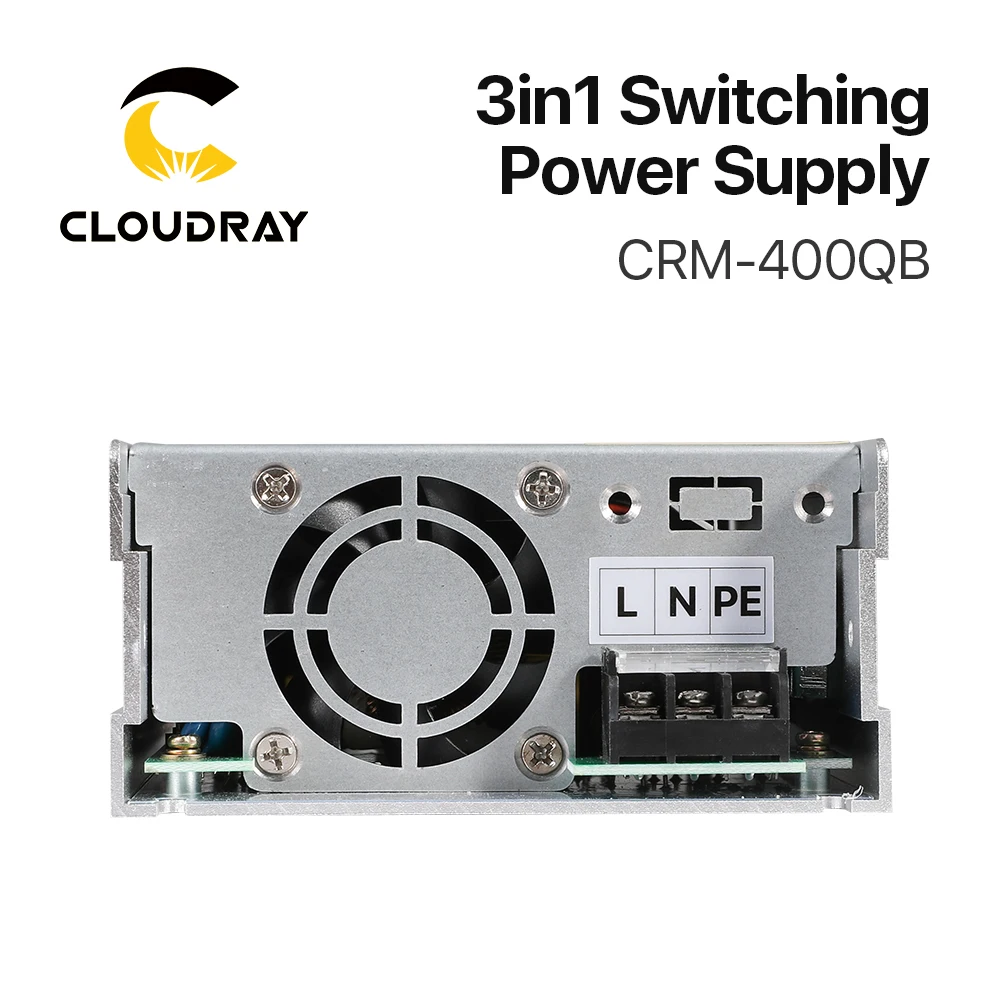 Cloudray 3in1 Switch Power Supply 5V 15V 24V  13.5A 3A CRM-400QB 110V/220V  for Fiber Marking Machine Power System