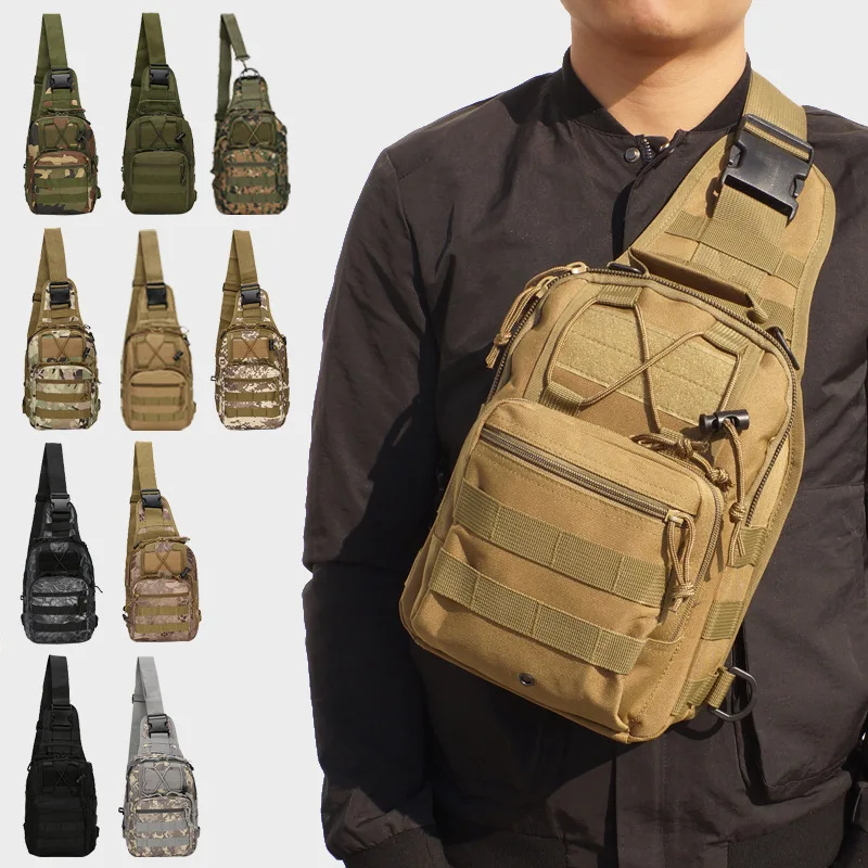 Tactical Military Shoulder Bag, Hiking, Trekking, Sports, Climbing, Camping, Hunting, Daypack, Fishing, Outdoor