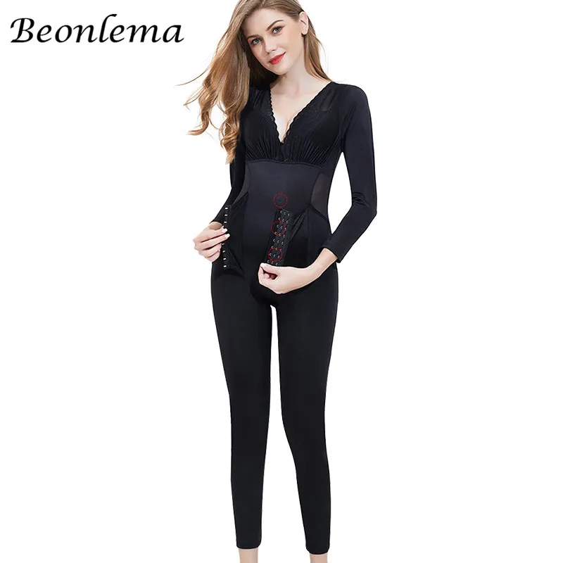 Full Body Sexy Shapewear For Women Butt Lifting Slimming Shapers Seamless Posture Corrective Arms Shaping Leggings Bodysuit