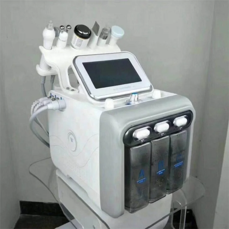 

6 IN 1 H2 O2 Aqua peeling Microdermabrasion machine / Hydra dermabrasion Facial Machine / hydro Microdermabrasion