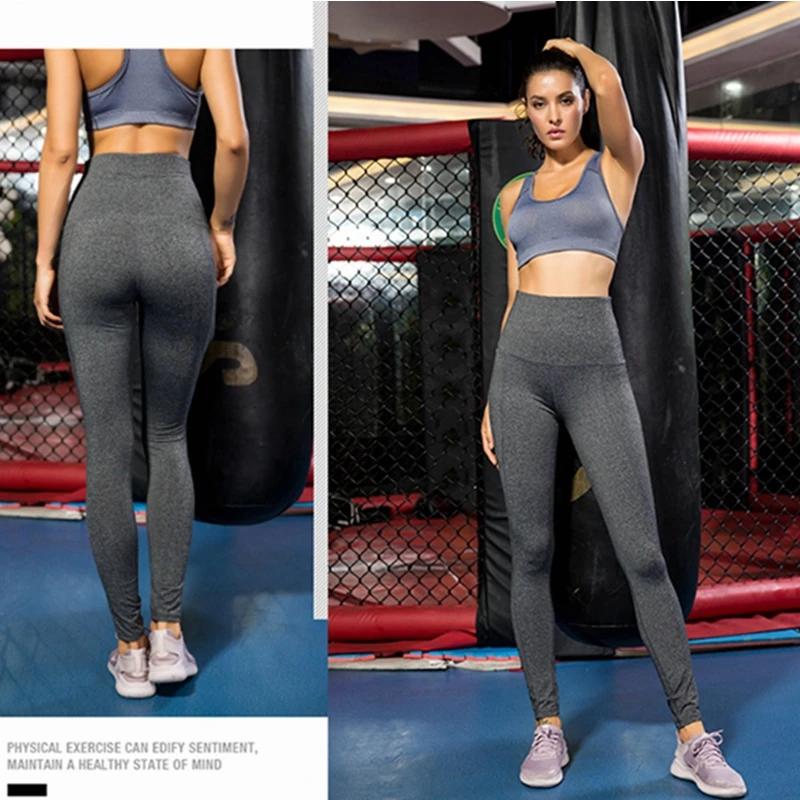 Women Yoga Pants Aesthetic Lines Pocket Design Sports Tights Gym Bottoms Fitness Leggings Elastic Workout Sweatpants for female