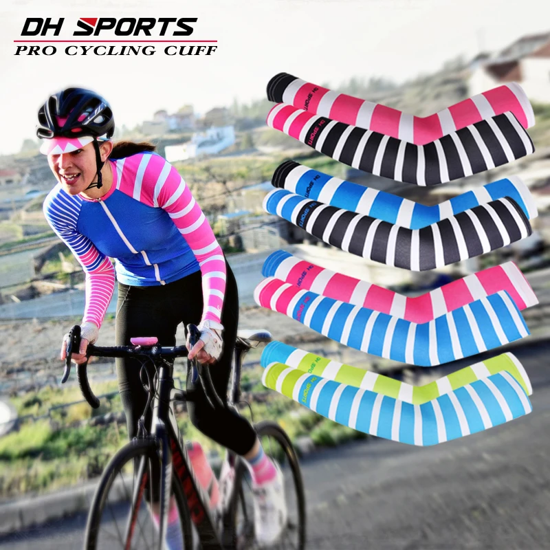 SPORTS Arm Sleeves Profession Cycling Men Women Road Bicycle UV Protection Fashion Compression