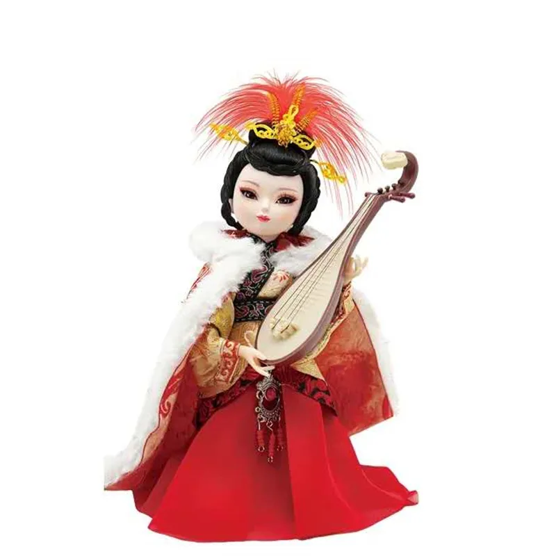 Human Doll Four Beauties Beijing Intangible Cultural Heritage Chinese Style Craft Gifts Tabletop Decoration Limited Collection