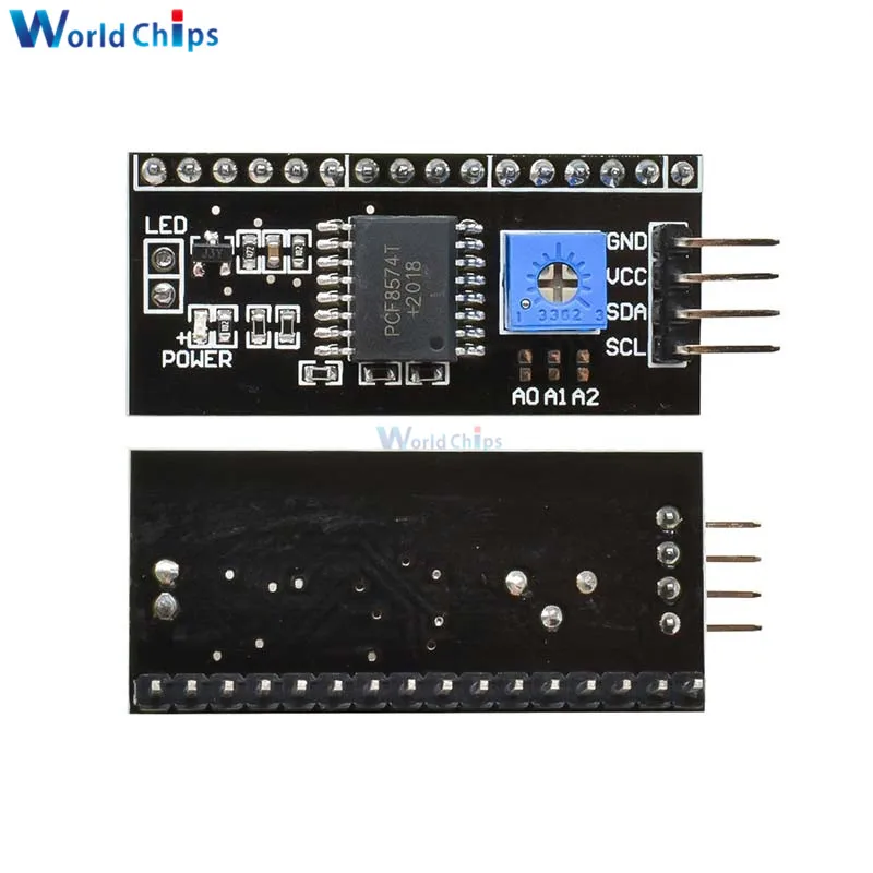 Módulo de placa de interfaz serie IIC/I2C/TWI/SPI + módulo LCD1602 1602, pantalla amarilla, pantalla LCD de 16x2 caracteres, 5V para arduino