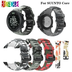 For SUUNTO Core Camouflage Strap For SUUNTO Core Frontier / Classic Smart Sports Silicone Replacement Wristband Strap Accessory