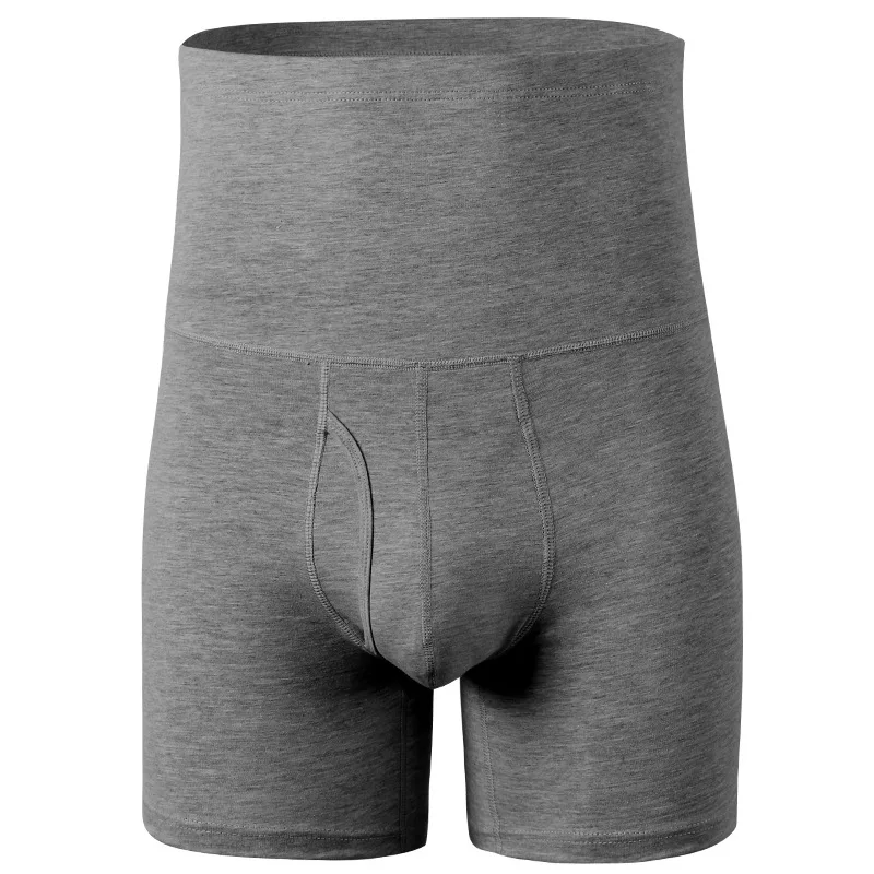 Moldeador de Cuerpo Adelgazante para hombre, entrenador de cintura, lencería sexy, bragas de Control, ropa interior de compresión, pantalones cortos