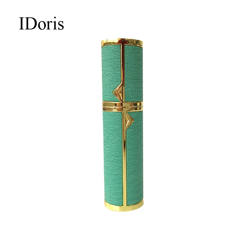 

Портативный многоразовый мини-флакон для парфюма IDoris, 5 мл, алюминиевый атомайзер, емкость для парфюма