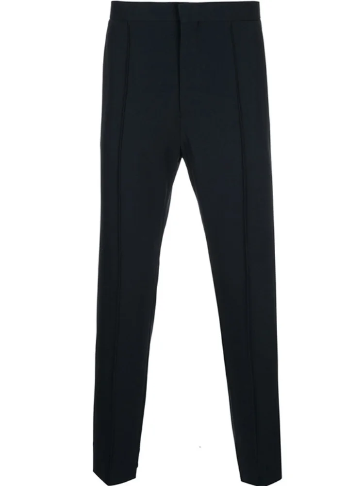 Men's Casual Pants Pencil Pants Straight Pants Spring And Autumn New Black Slim Youth Fashion Urban Trend Work Versatile Pants