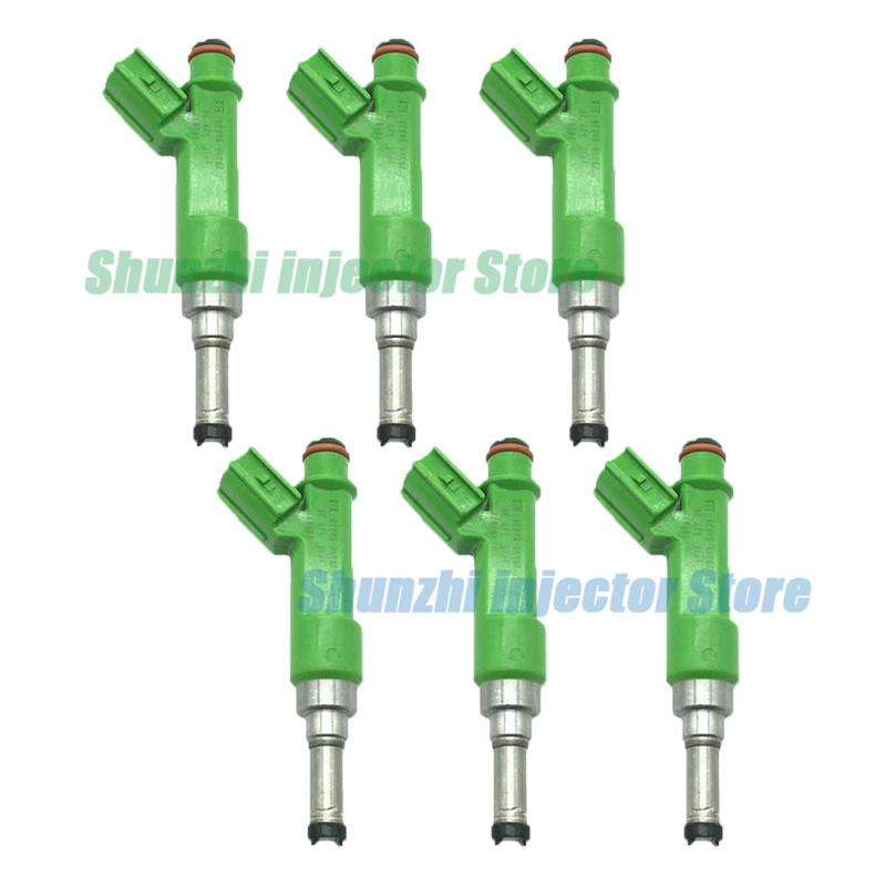 

6pcs Fuel Injector Nozzle For Toyota Highlander 2.7 Second Hand OEM:23250-0V030 23209-0V030 232500V030 232090V030 23250 0V030