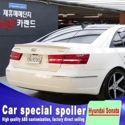 2005 2006 2007 2008 2009 2010 for hyundai sonata rear trunk roof wing spoiler ABS material high quality by primer or DIY paint