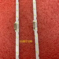 Retroiluminación LED para Samsung UE55NU7175 UN55NU7100G UE55NU7026 UE55NU7026K UE55NU7300 UE55NU7400 UE55NU7120K UE55NU7099 UE55NU7379