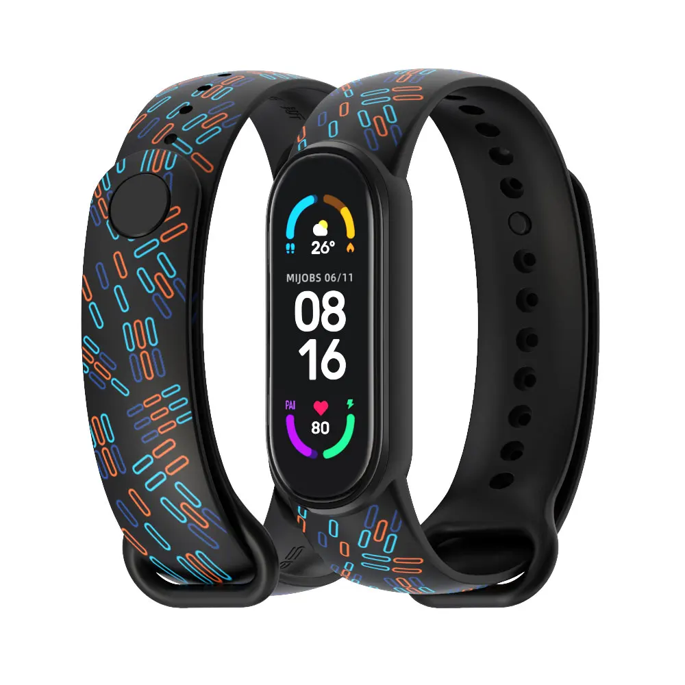 حزام ل شاومي Mi الفرقة 7 6 5 4 3 معصمه سوار Mi الفرقة 6 حزام ل Mi الفرقة 5 Pulseira Miband 4 Correa استبدال المعصم