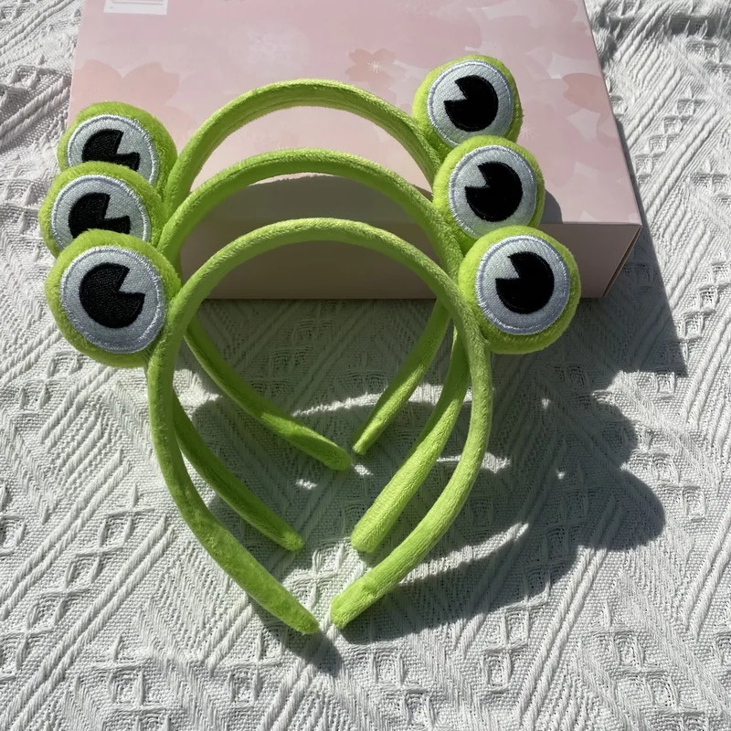 2021 Funny Frog Makeup Headband For Women Wash Face Hair Bands Girls Hairband Kids Frog Hair Claws Cute  Accessories Hair Clips