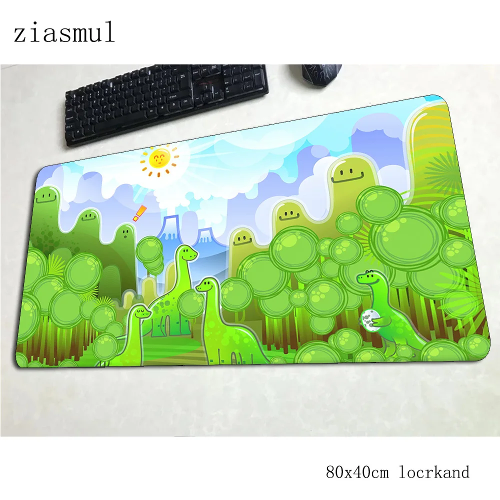 Dinosaur mouse pad 800x400x3mm mats cheapest locked edge Computer mouse mat gaming large mousepad keyboard games pc gamer