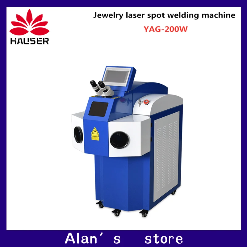 200W Jewelry Laser Spot Welder Microscope Multifunctional Jewelry Gold Precision Clock Medical Machinery Welding Machine