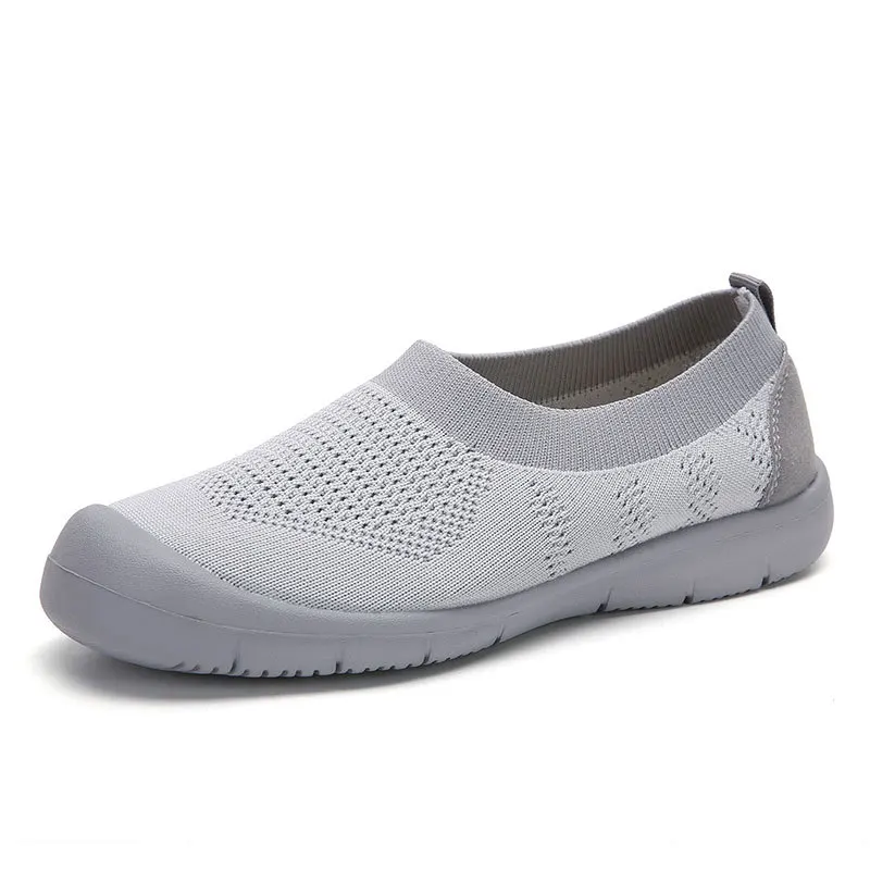 Big size (35-43) Women Sneakers flat shoes women comfort ladies breathable mesh casual sneakers female slip-on vintage shoes