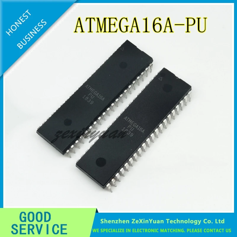 2 Pcs-20 Pcs ATMEGA16A-PU ATMEGA16A ATMEGA16 DIP40 Nuovo 8 Bit Microcontroller 16K di Memoria Flash