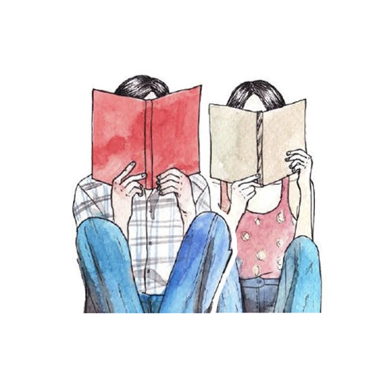 19PCS Girl Book Set Stickers Crafts And Scrapbooking Stickers Book Student Label Decorative Sticker Kids Toys